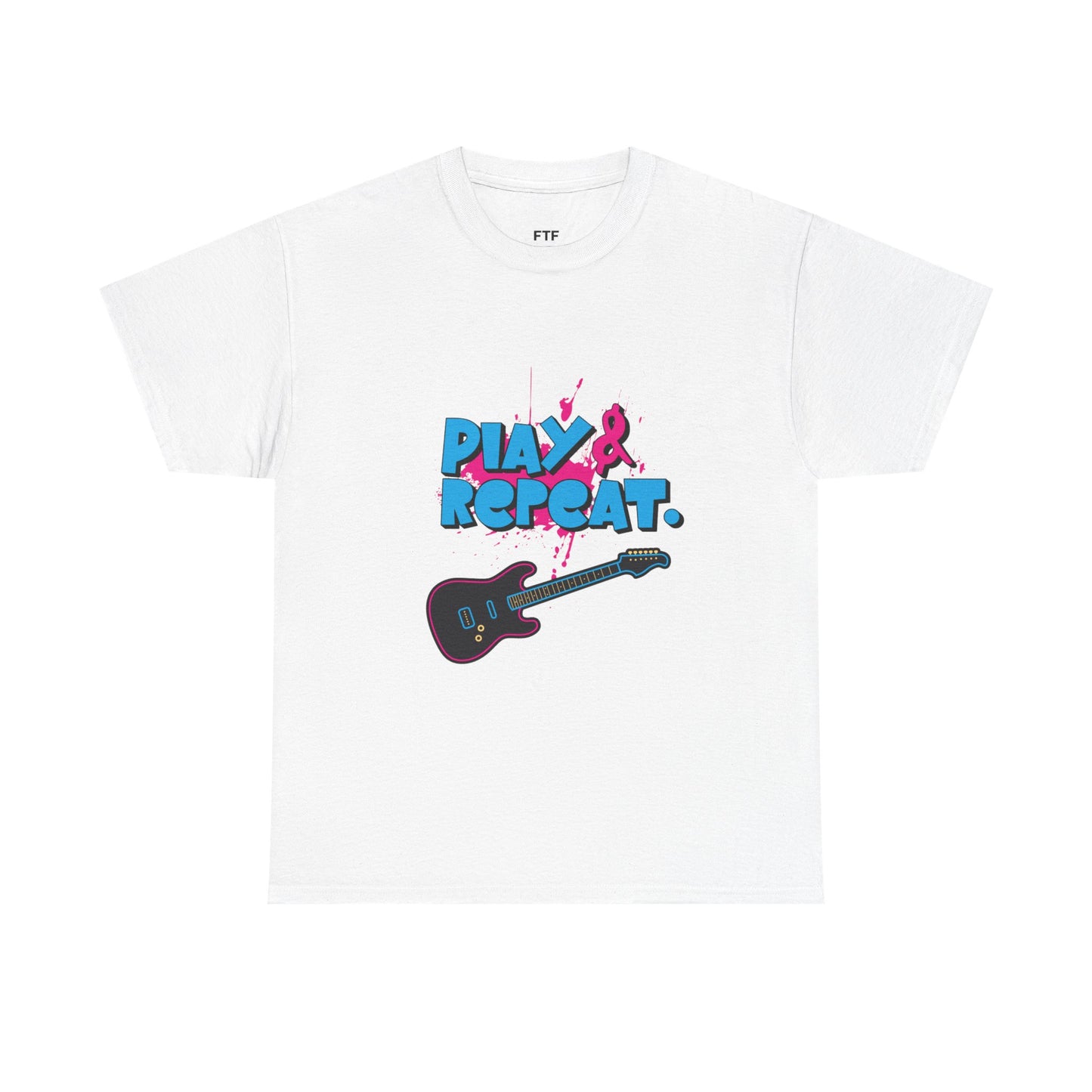 Play & Repeat Guitar Tee