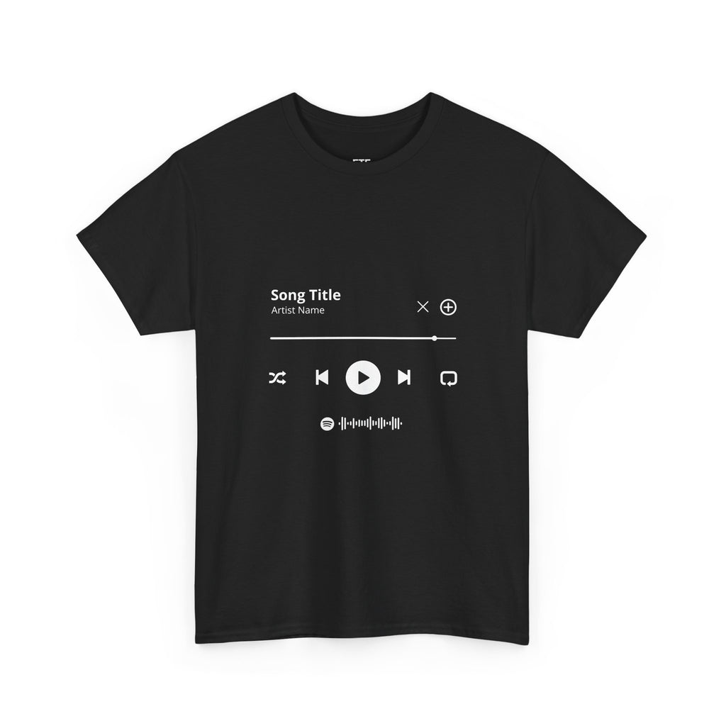 Wear Your Song T-Shirt – Custom Song & Artist