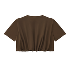 Women’s Crop Bubble Hem T-Shirt