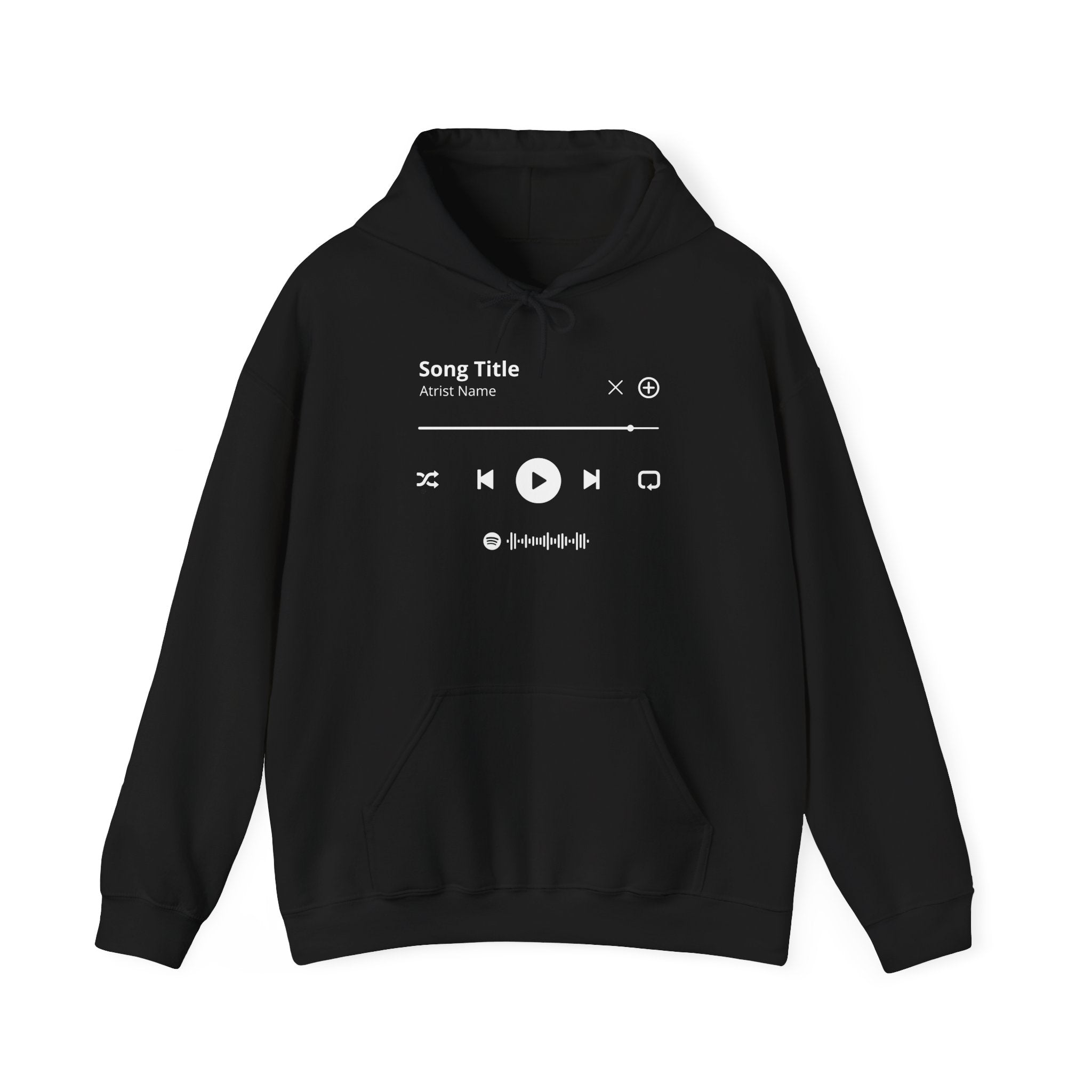Wear Your Song Hoodie – Custom Song & Artist
