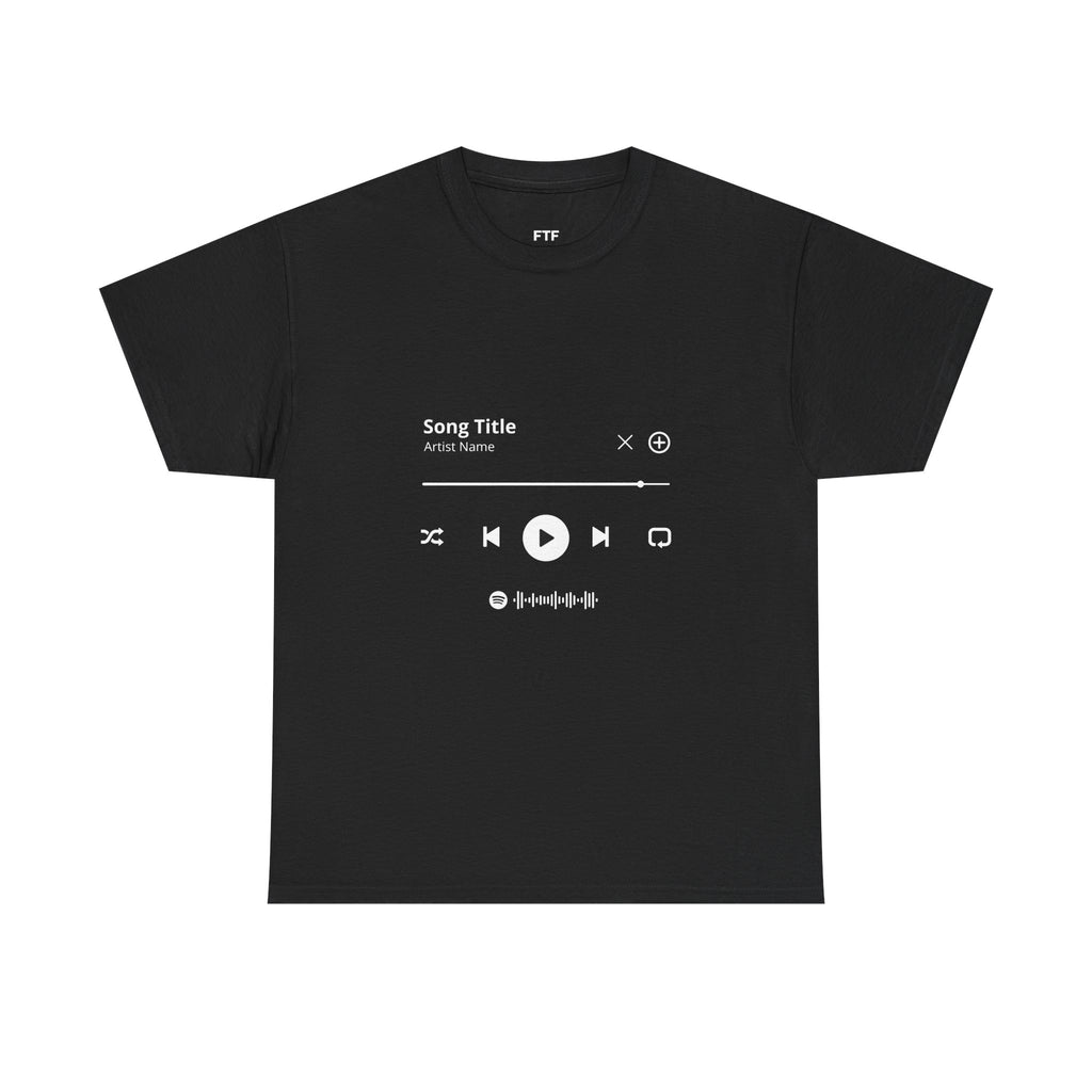 Wear Your Song T-Shirt – Custom Song & Artist