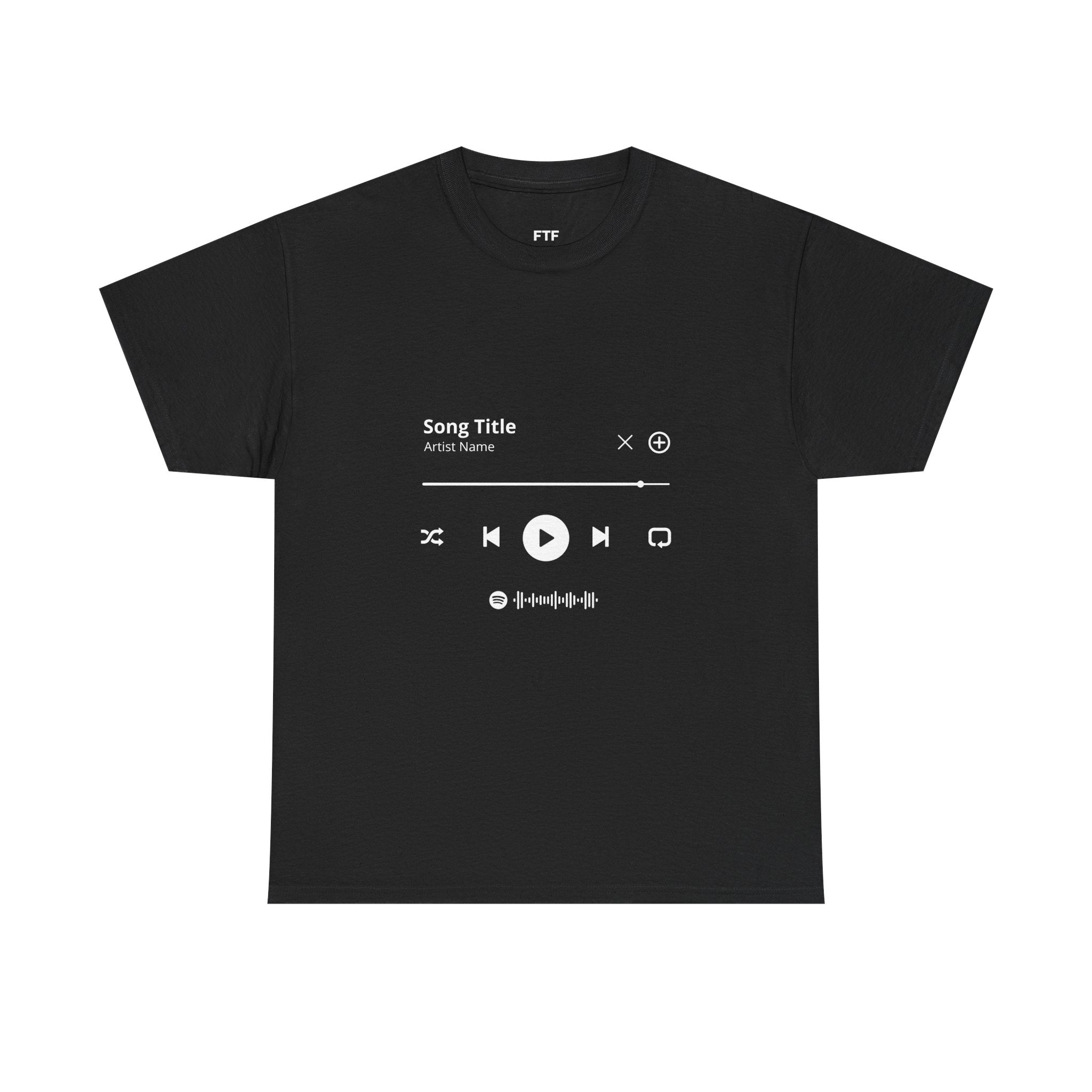 Wear Your Song T-Shirt – Custom Song & Artist