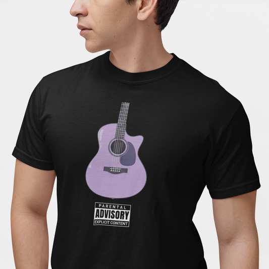 Acoutic Guitar Graphic Tee
